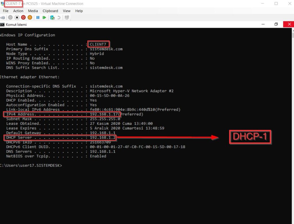 DHCP 80 20 rule - 53