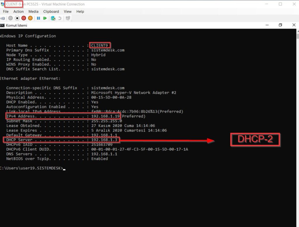 DHCP 80 20 rule - 61