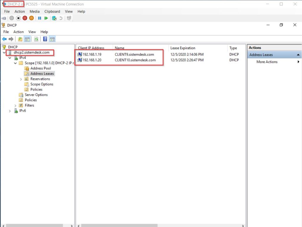 DHCP 80 20 rule - 67