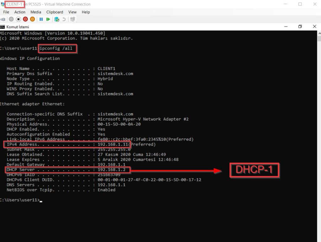 DHCP 80 20 split scope 29