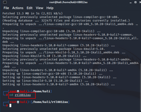 kali linux rtl8812au wifi kurulumu - 9