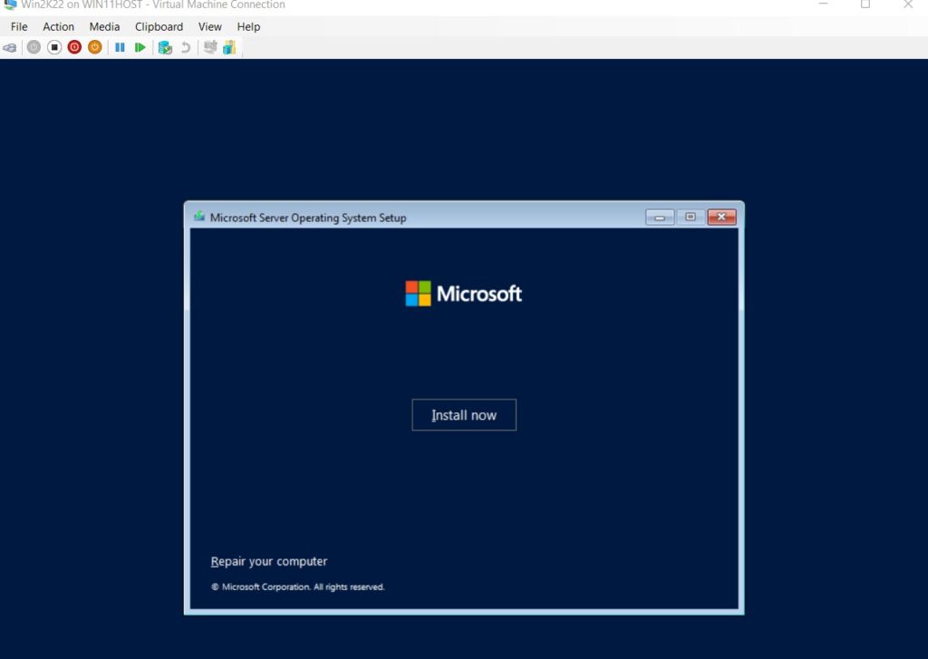 Windows Server 2022 Preview kurulumu - 36