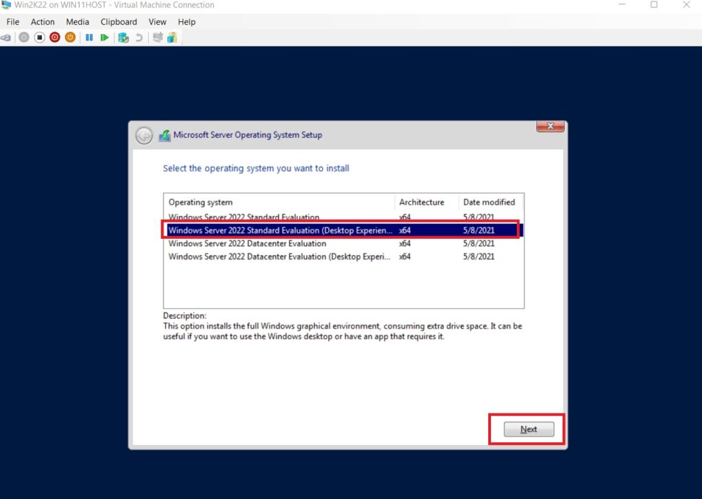 Windows Server 2022 Preview kurulumu - 37