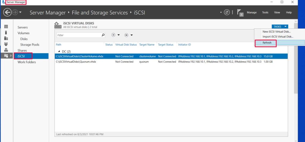 File Server Failover Cluster - 33