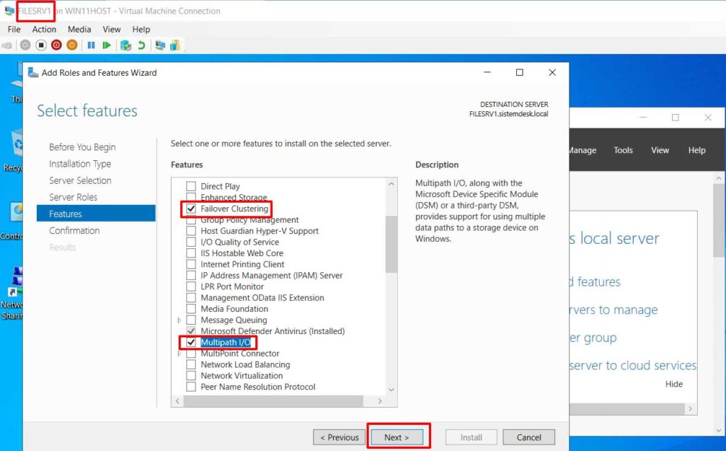 File Server Failover Cluster - 49