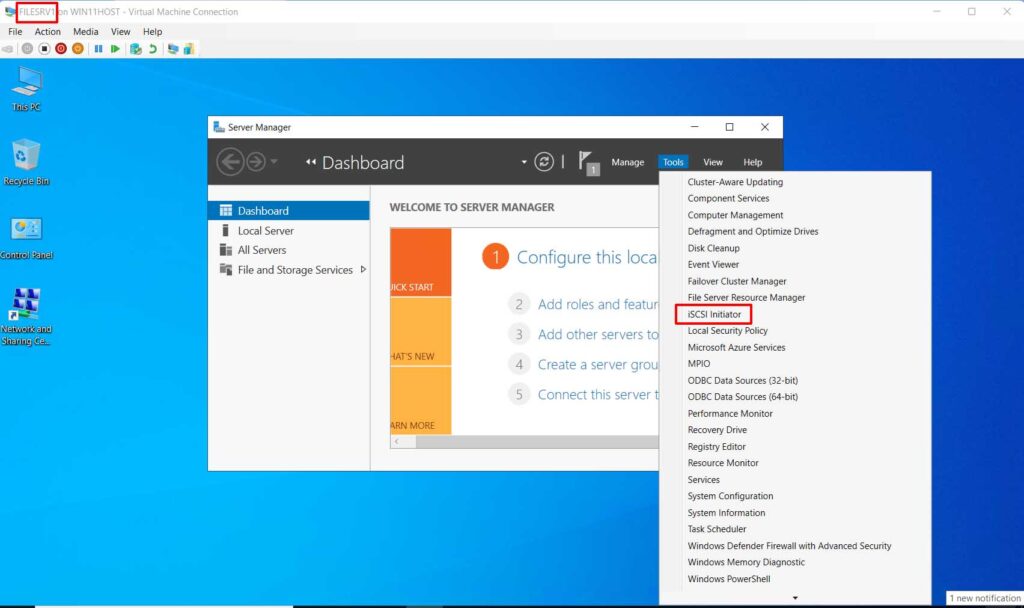 File Server Failover Cluster - 54