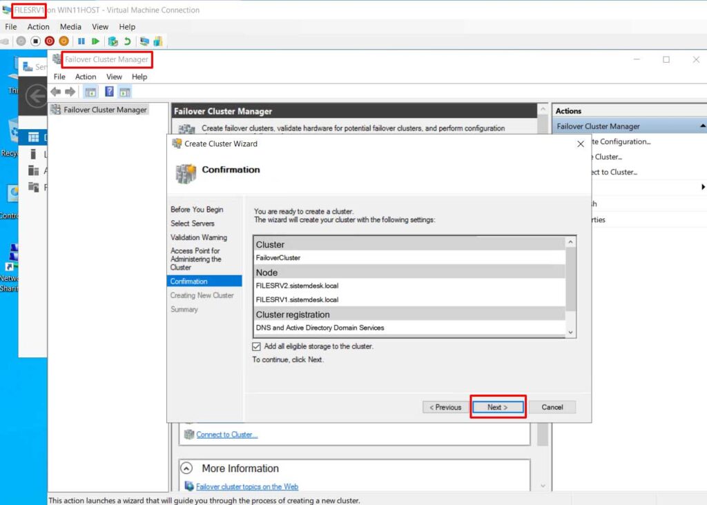 File Server Failover Cluster - 75