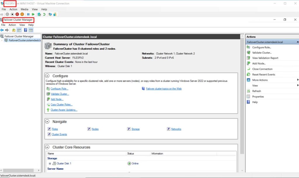 File Server Failover Cluster - 77